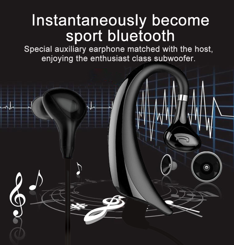 Handsfree Wireless Bluetooth Earphones - 10 Hours Talk Time 130mah Battery Noise Control With Mic | Supports Dual Device Connection Lightweight Design One-year Warranty