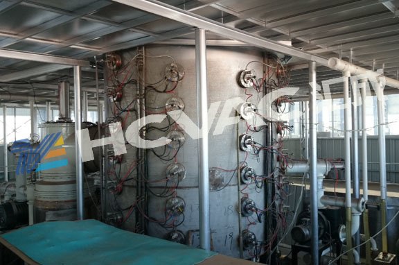 Silver Hcvac Stainless Steel Sheet Pvd Coating System Titanium Nitride Coating Machine
