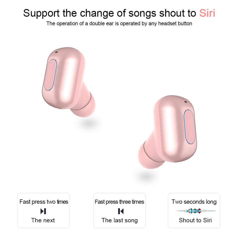 Tws Wireless Headphones Bluetooth 5.0 Earphones X2 Application: Support A2dp1.3/hfp1.6/hsp1.2/avrcp 1.6/di1.3