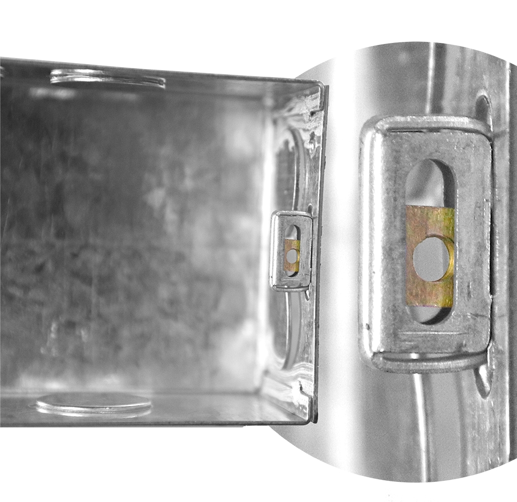 Gi Electrical Modular Box - 8x3x2 Inch Dimensions, Rust And Water Proof | Pack Of 10 Or 30 Pieces, Most Advanced Locking System, Suitable For Household And Commercial Use