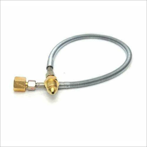 Flexible Tail Pipe - Steel, 12 Inches Long, 1/4 Inch Diameter - High Flexibility, Rust Resistant, Easy Installation, 150 PSI Pressure Rating