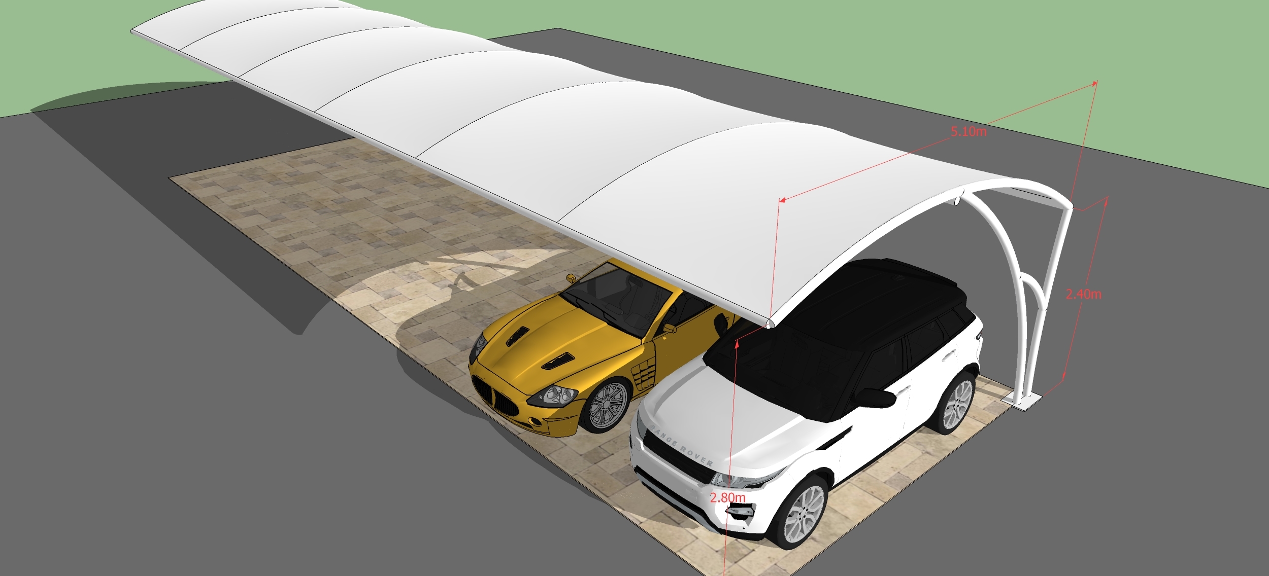 Tensile Fabric Structure