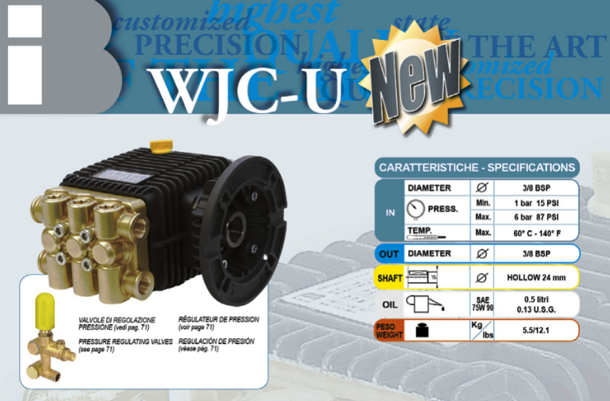 Metal Misting Pump Wjc Series