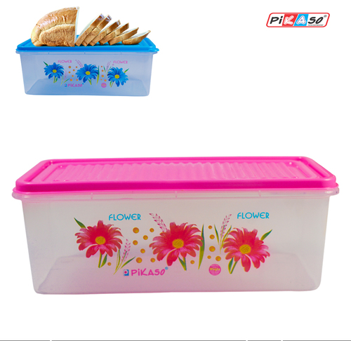 ब्रेड बॉक्स बिग (प्रिंटेड) क्षमता: 3500 मिलीलीटर (एमएल)