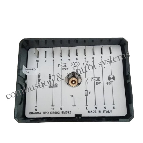 Brahma Sm 592 Burner Controller Base Material: Pc Cover