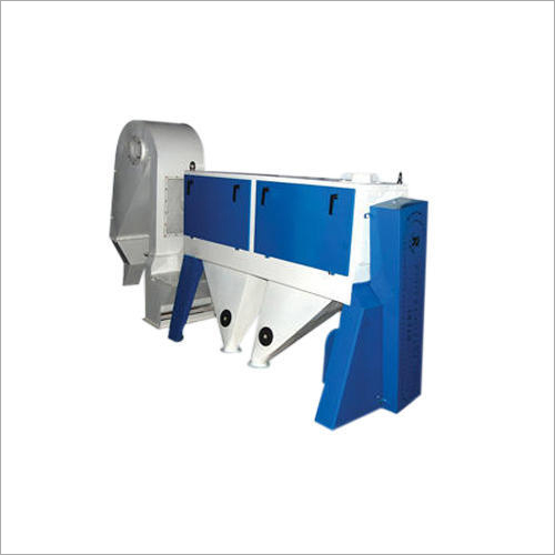 Scourer Machine - Automatic Operation, Electric Power Source | Efficient Dust and Husk Removal, Reduces Bacteria and Insect Fragments