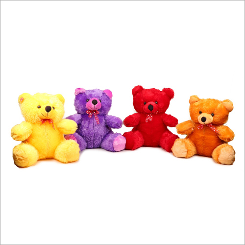 Ultra Spongy Teddy Bear Soft Toy - Poly Fiber Stuffing, Various Sizes Available, Multiple Colors | Lightweight, Non-Irritant, Ideal for Gifting and Decor
