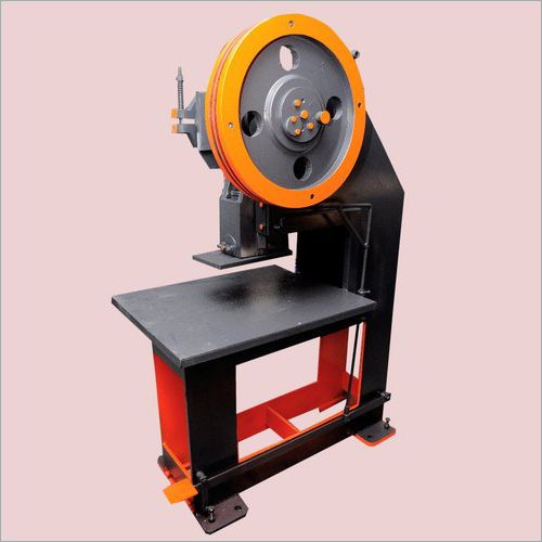 Semi Automatic Slipper Making Machine - Mild Steel & Cast Iron, 220 Volt Electric Drive, High Efficiency & Hydraulic Press System for Chappal Production