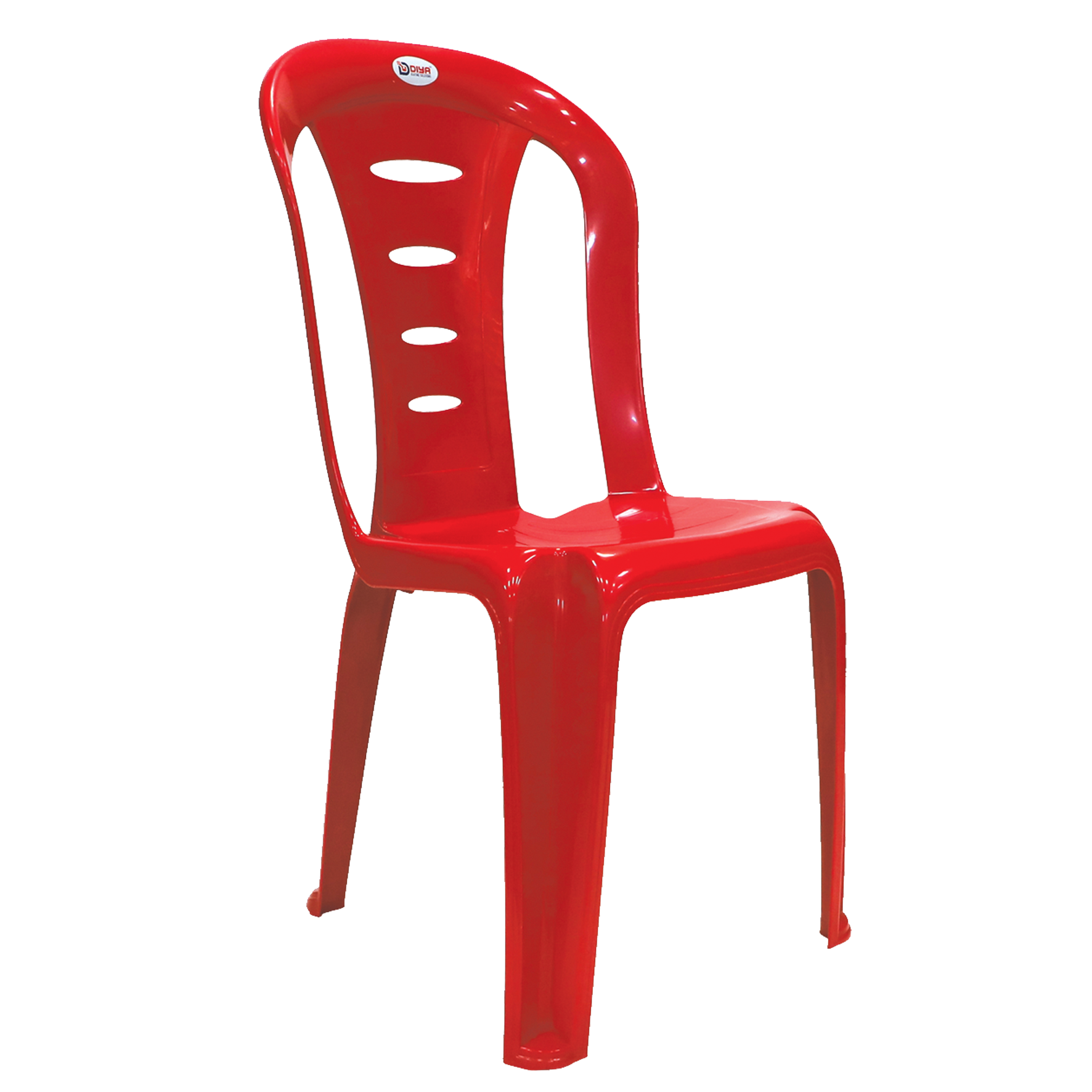Armless Plastic Chair No Assembly Required