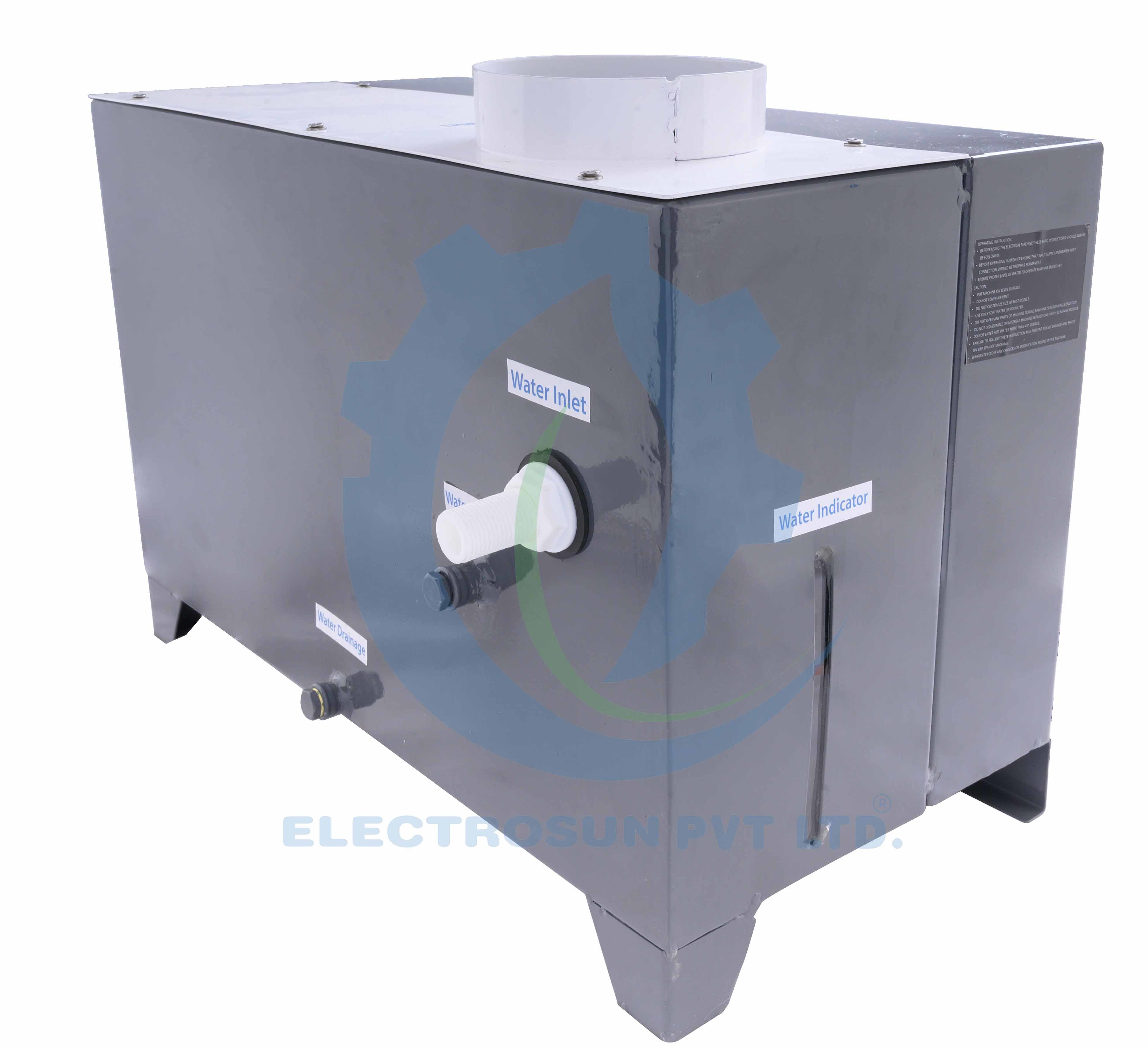 Mushroom Ultrasonic Humidifier - Capacity: 5 Kg/hr