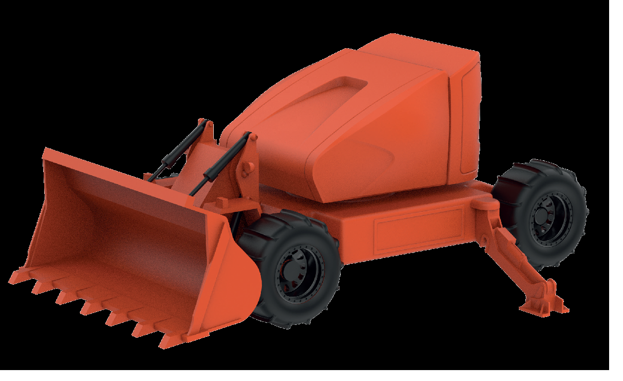Remotely Operated Varaha Ore Loading/dozing Vehicle For Mines - Material: Mild Steel