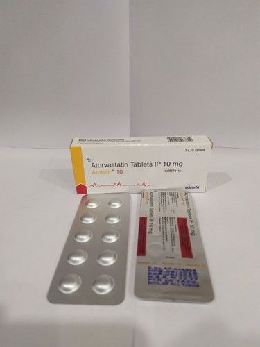 एटोरवास्टैटिन 10mg टैबलेट - सामान्य दवाएं