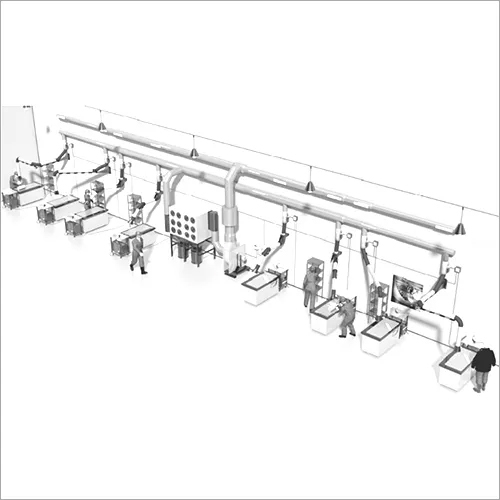 Fume Extractor - Airflow Capacity 1500-200000 Cmh, Atex & Nfpa Compliant | 99.95% Dust Filter Efficiency, Durable Design, Low Maintenance, Modular System