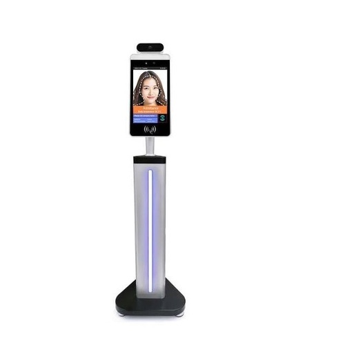 Facial Detection Thermal Imaging Thermometer System - 7 Inch IPS Touch Screen, 1280x960 Resolution | Quick Face Detection within 2 Seconds, Biometric Fever Detection, Automatic Sanitizer Dispenser, Customizable User-Friendly Kiosk