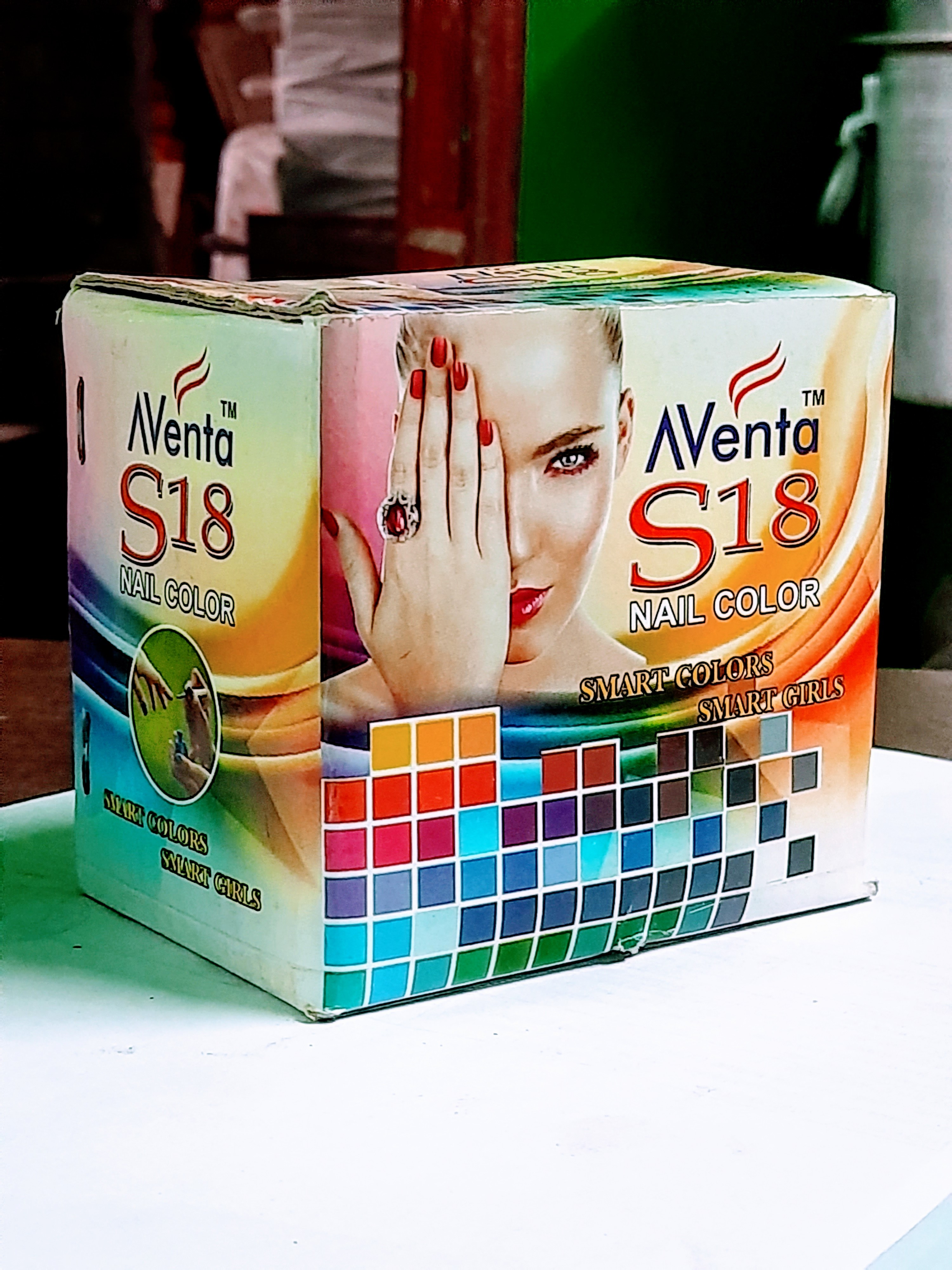 Liquid Aventa S18 Nail Color