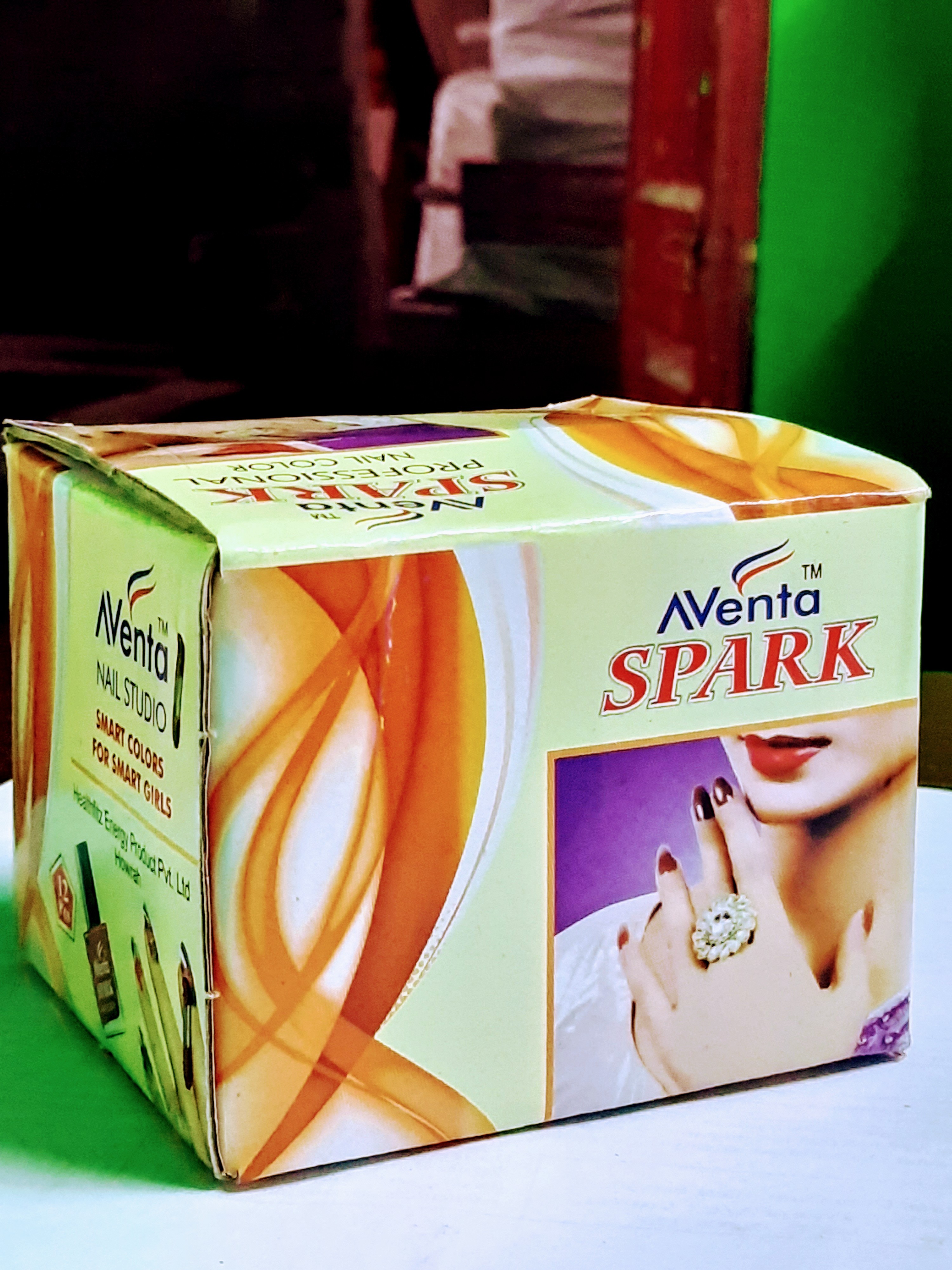 Aventa Spark Nail Polish - 10 Ml Liquid | Vivid Color Spectrum, Smooth Application, Quick-drying Formula