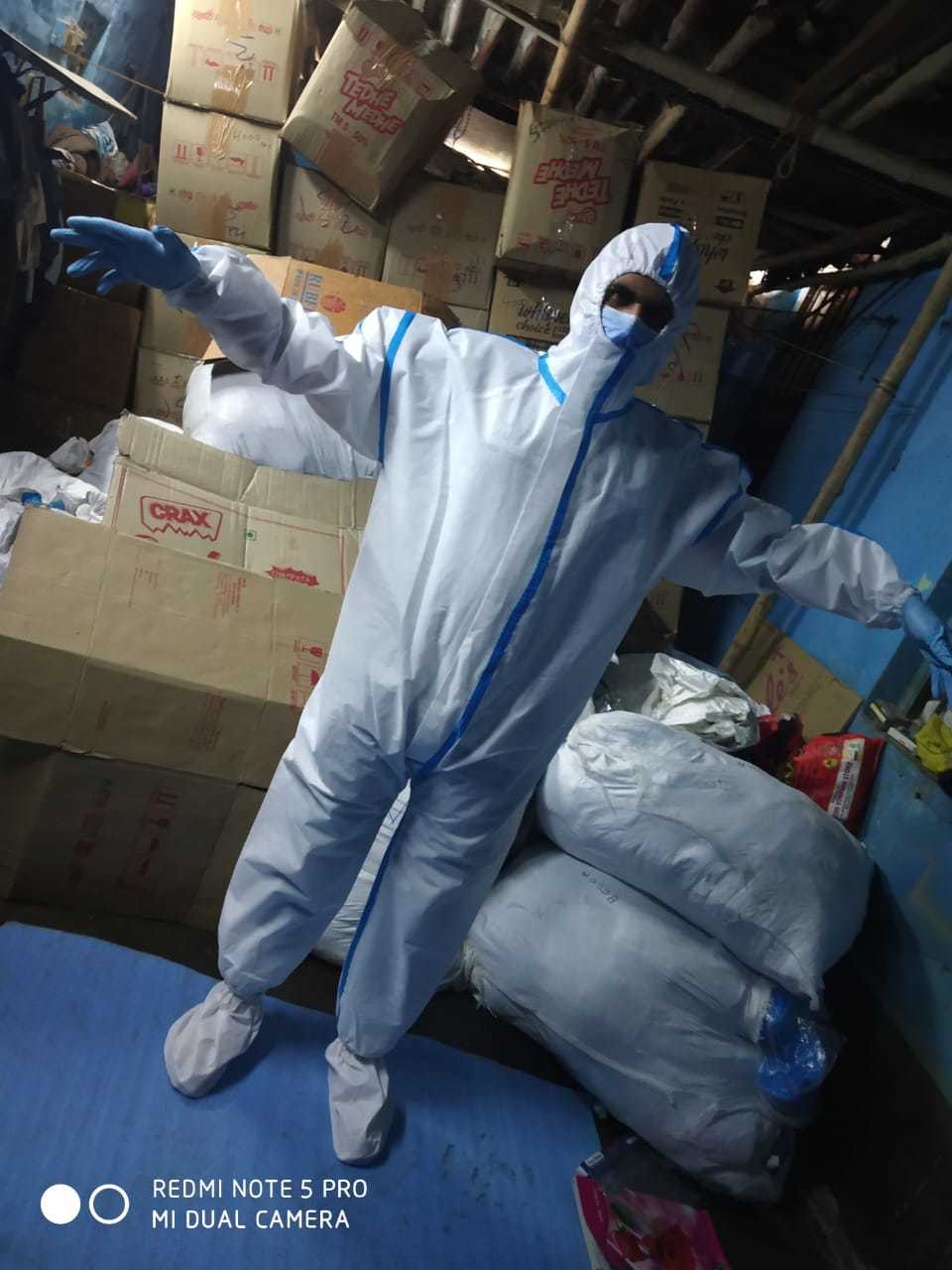 Ppe Kit - 170 Micron Strong Adhesion White Seam Sealing Tape | Drdo Approved, Iso Certified, Anti-bacterial & Anti-viral Properties