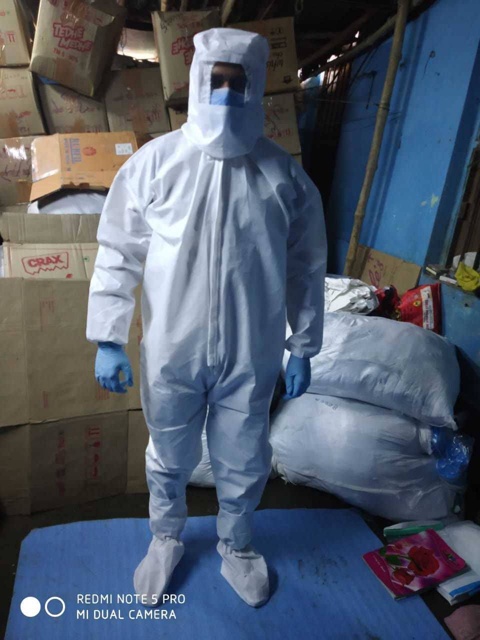 Ppe Kit - 170 Micron Strong Adhesion White Seam Sealing Tape | Drdo Approved, Iso Certified, Anti-bacterial & Anti-viral Properties