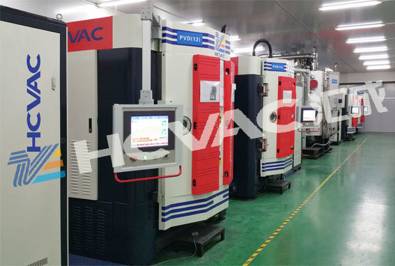 Silver Hcvac Eyeglass Frame Titanium Nitride Pvd Vacuum Coating Machine