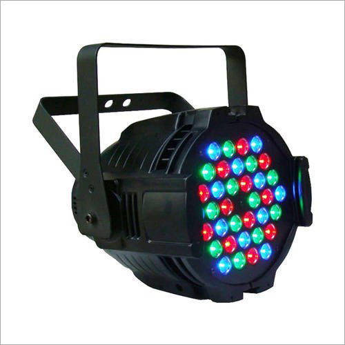 LED DJ Light - RGB Material, Round Shape | Bright Disco Lighting, Multiple Color Changing Patterns, Versatile Party & Stage Use