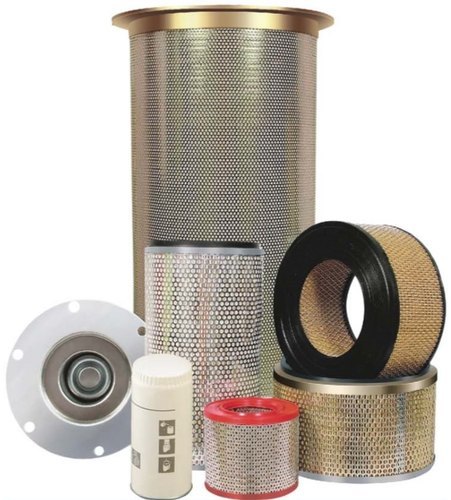 Compressor Filter - Stainless Steel, Various Dimensions | Micron Filtration Rating, PSI Operating Pressure, CFM Flow Rate, Celsius Operating Temperature, Lightweight Design