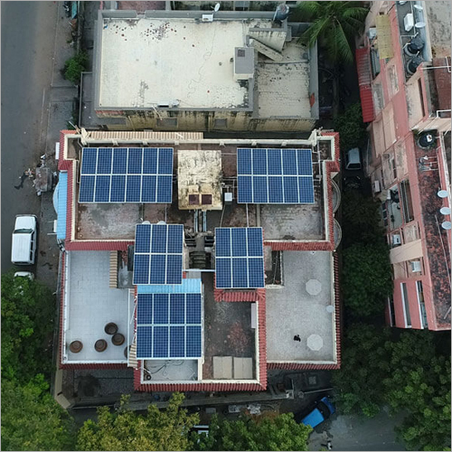 SunEdison रेजिडेंशियल हाइब्रिड 2-10 Kw POLY 330 Wp रूफटॉप सोलर पैनल सिस्टम 6 घंटे बैटरी बैकअप के साथ