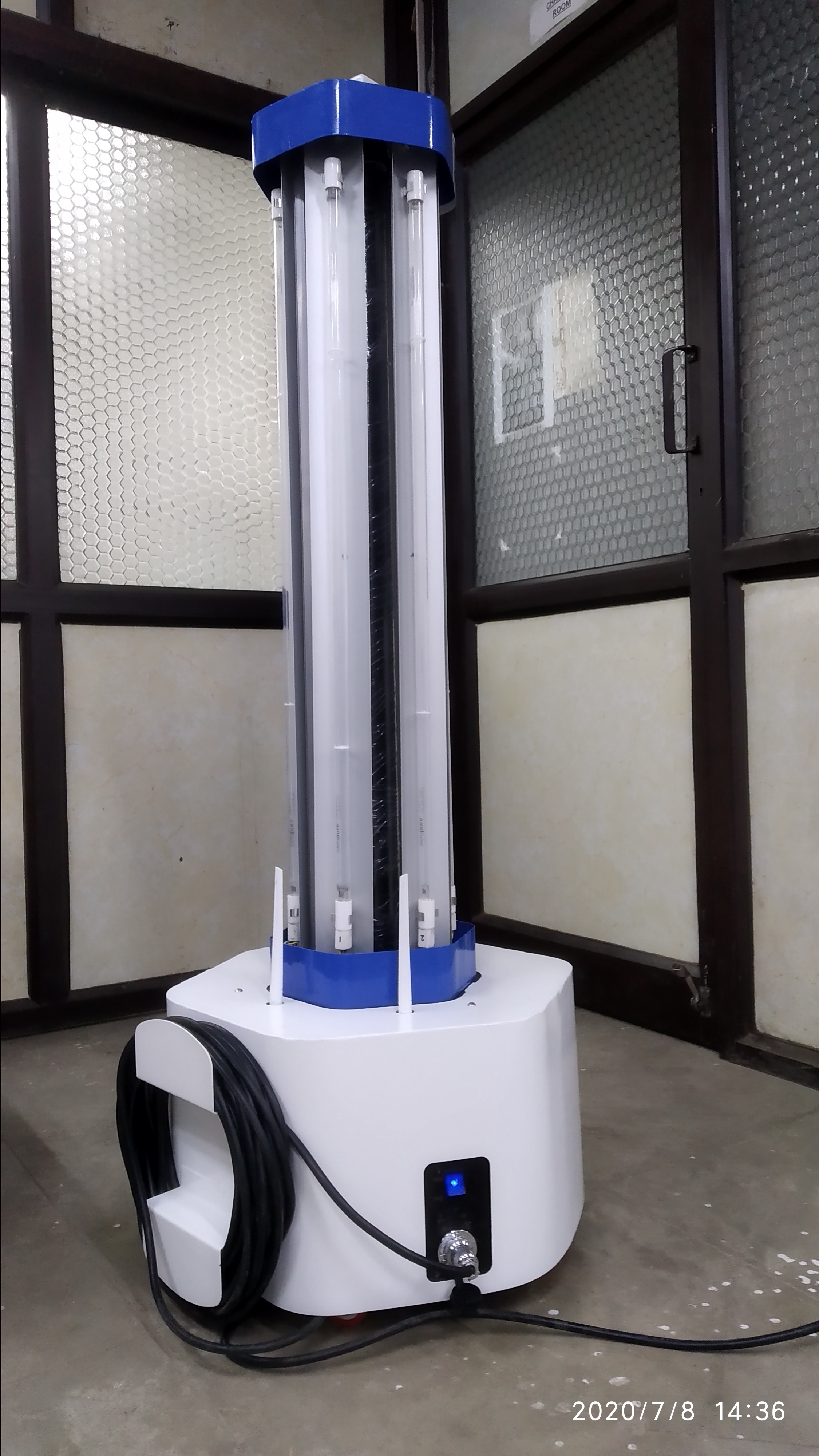 Uvc Super Blaster Disinfection Robot - Material: S.s. 316