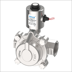 Pilot Operated Piston Type Steam Solenoid Valve Application: All Application