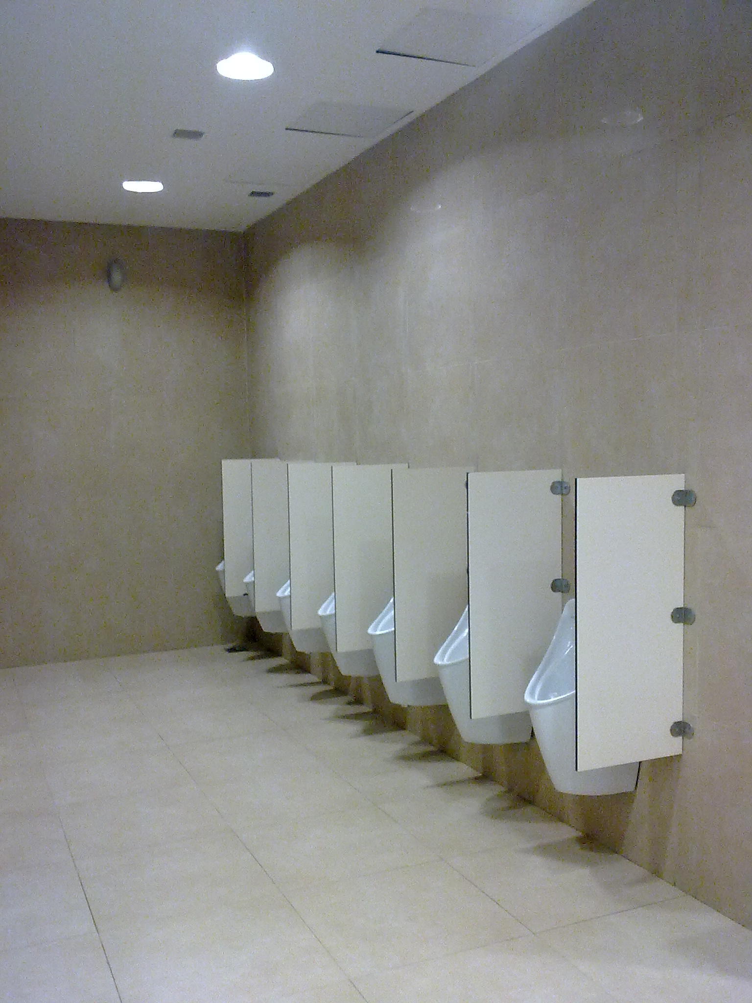 Rectangular Hpl Urinal Partition - Straight