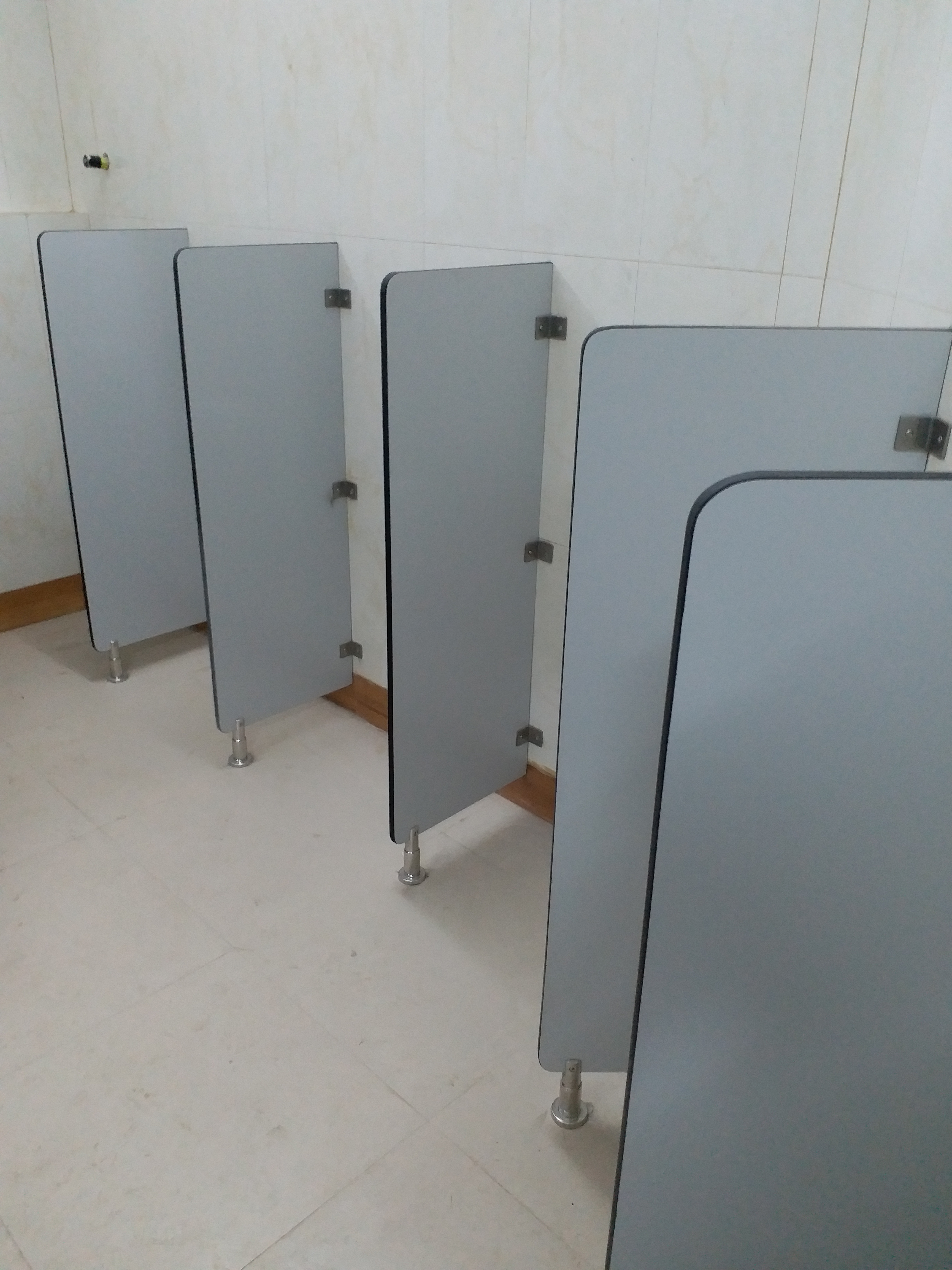 Rectangular Hpl Urinal Partition - Straight