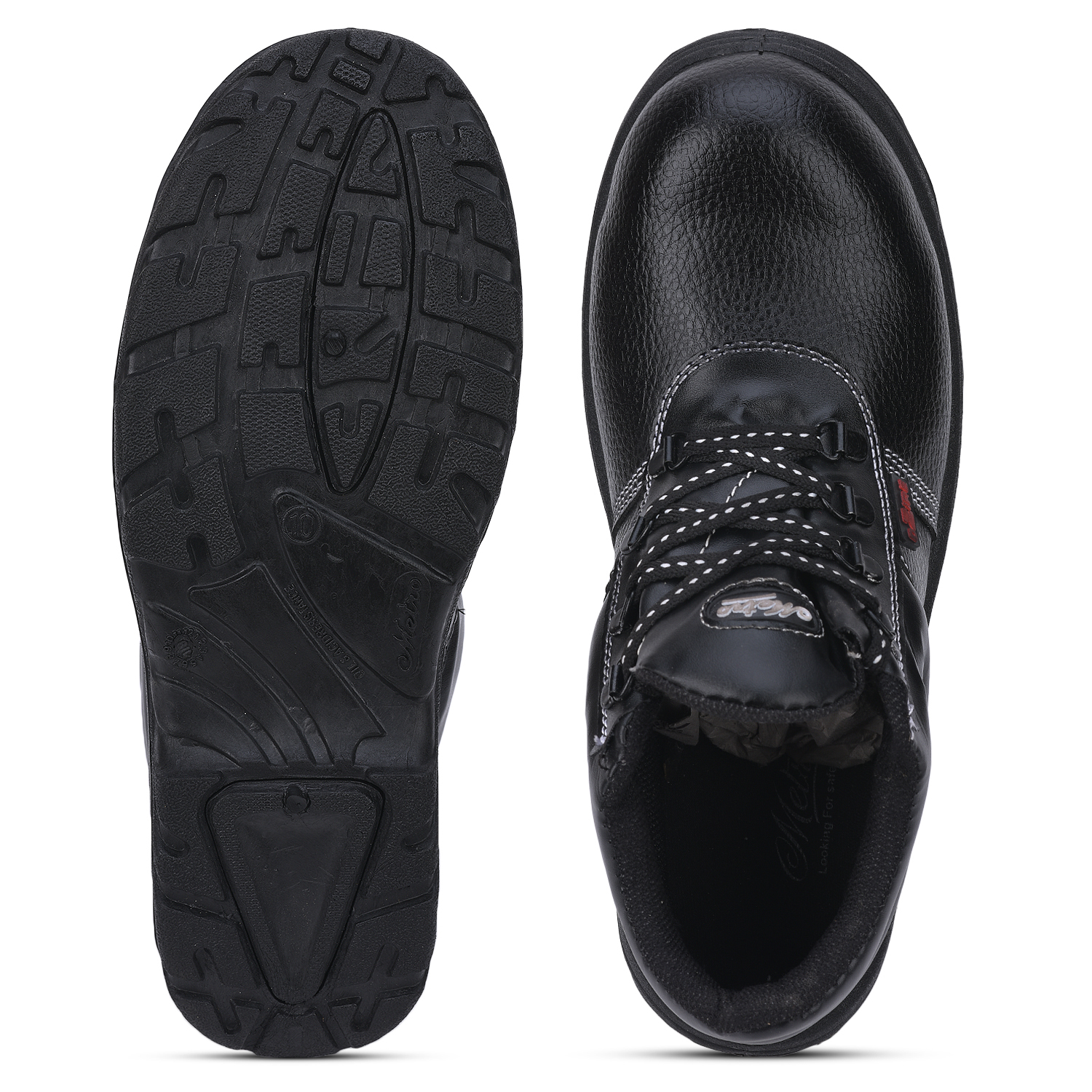Safety Shoes Dzire With Steel Toe -Ss1614 - Color: Black