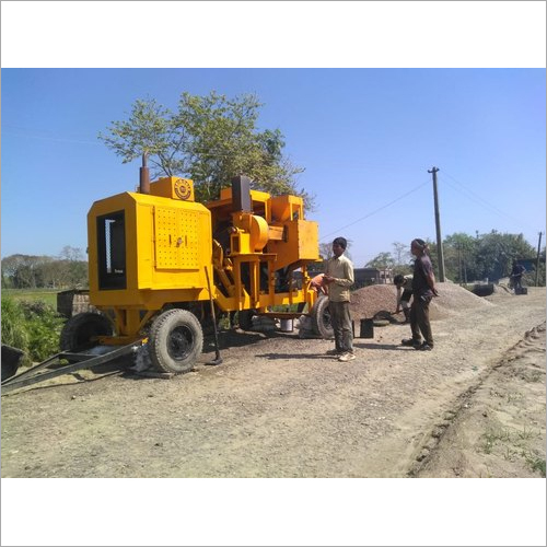 डीजल इंजन मिनी हॉट मिक्स प्लांट क्षमता: 10 टी/घंटा