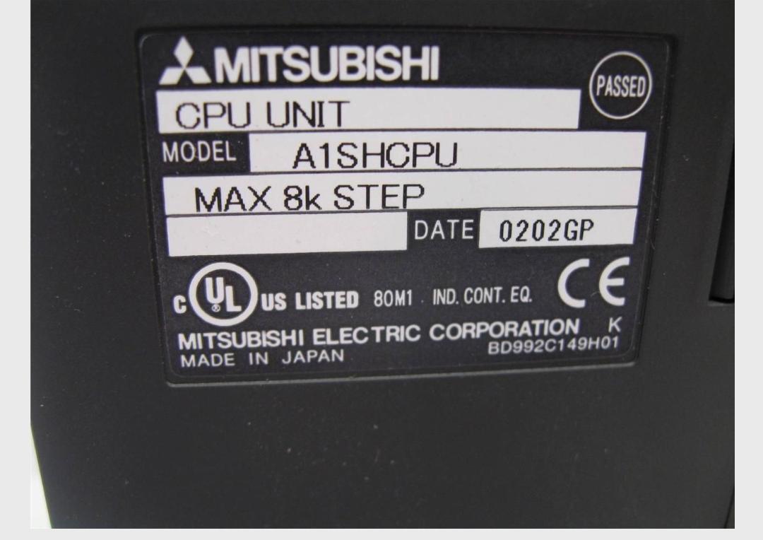 Mitsubishi Plc Module A1shcpu