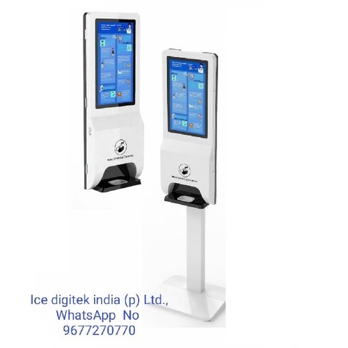 Hand Sanitizer Floor Stand Public Soap Dispenser Application: Advertisement