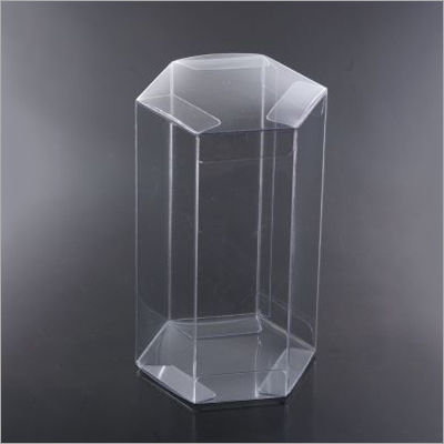 Pvc Transparent Hexagon Box