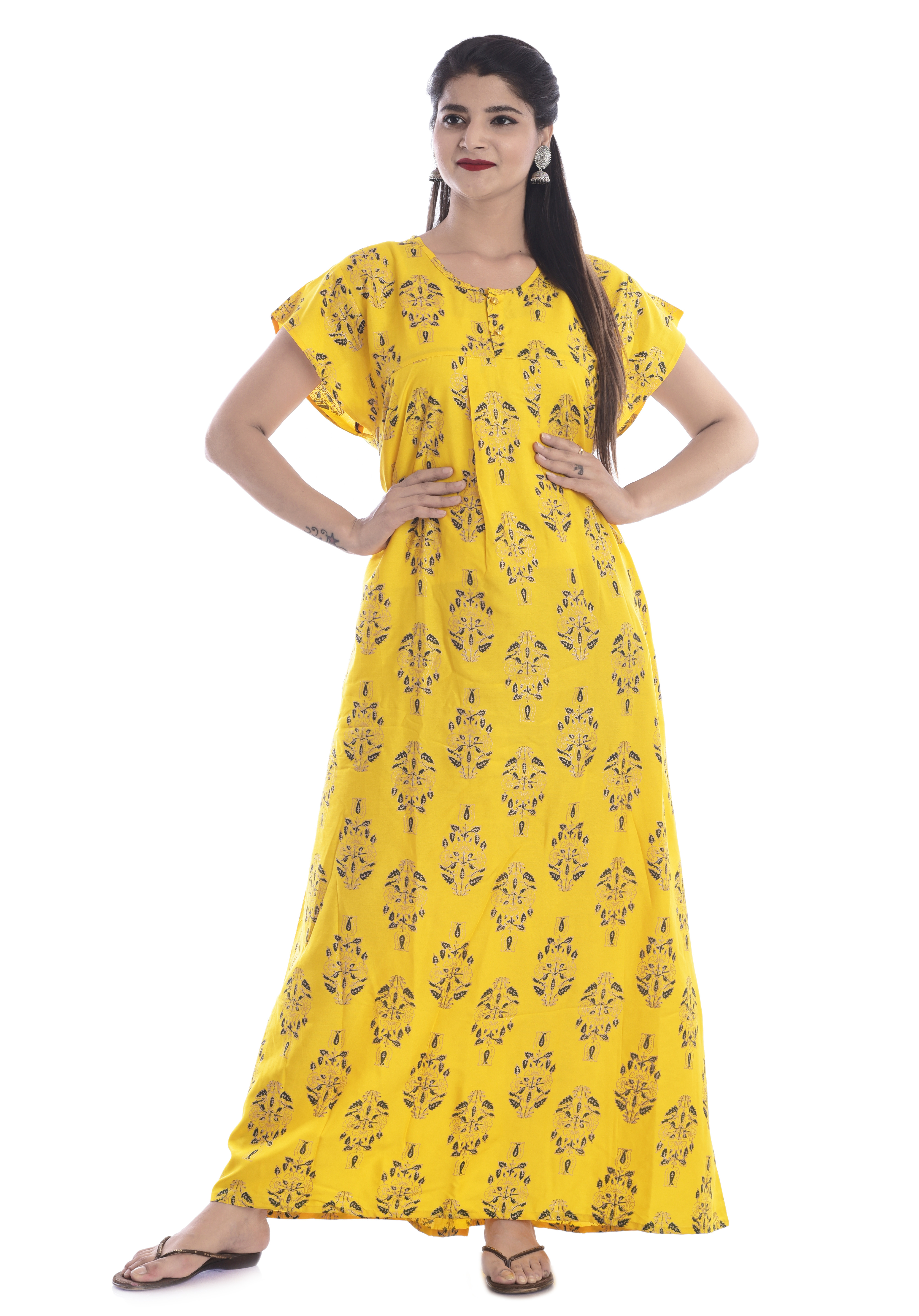 Yellow Ladies Nighty