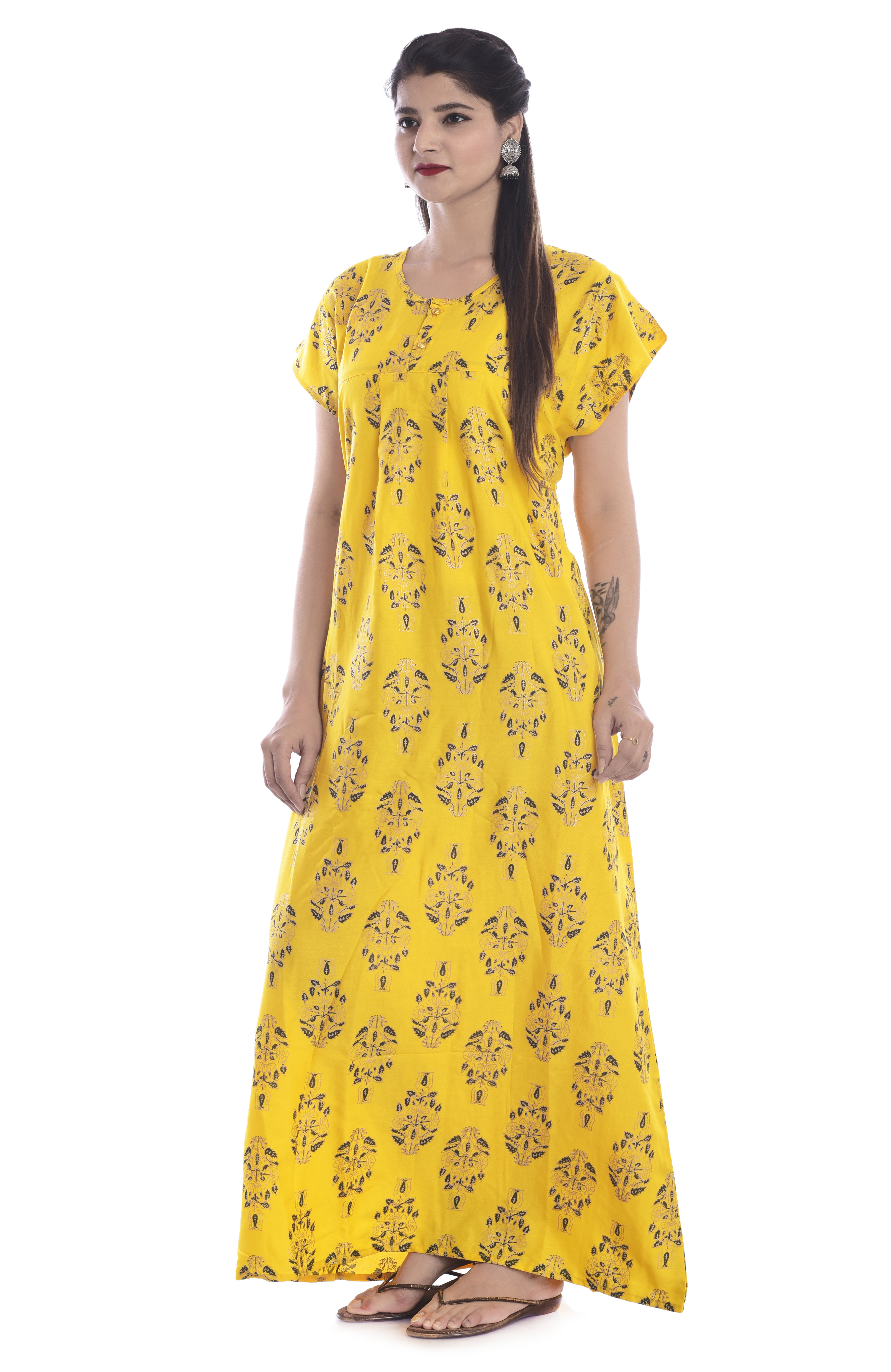 Yellow Ladies Nighty