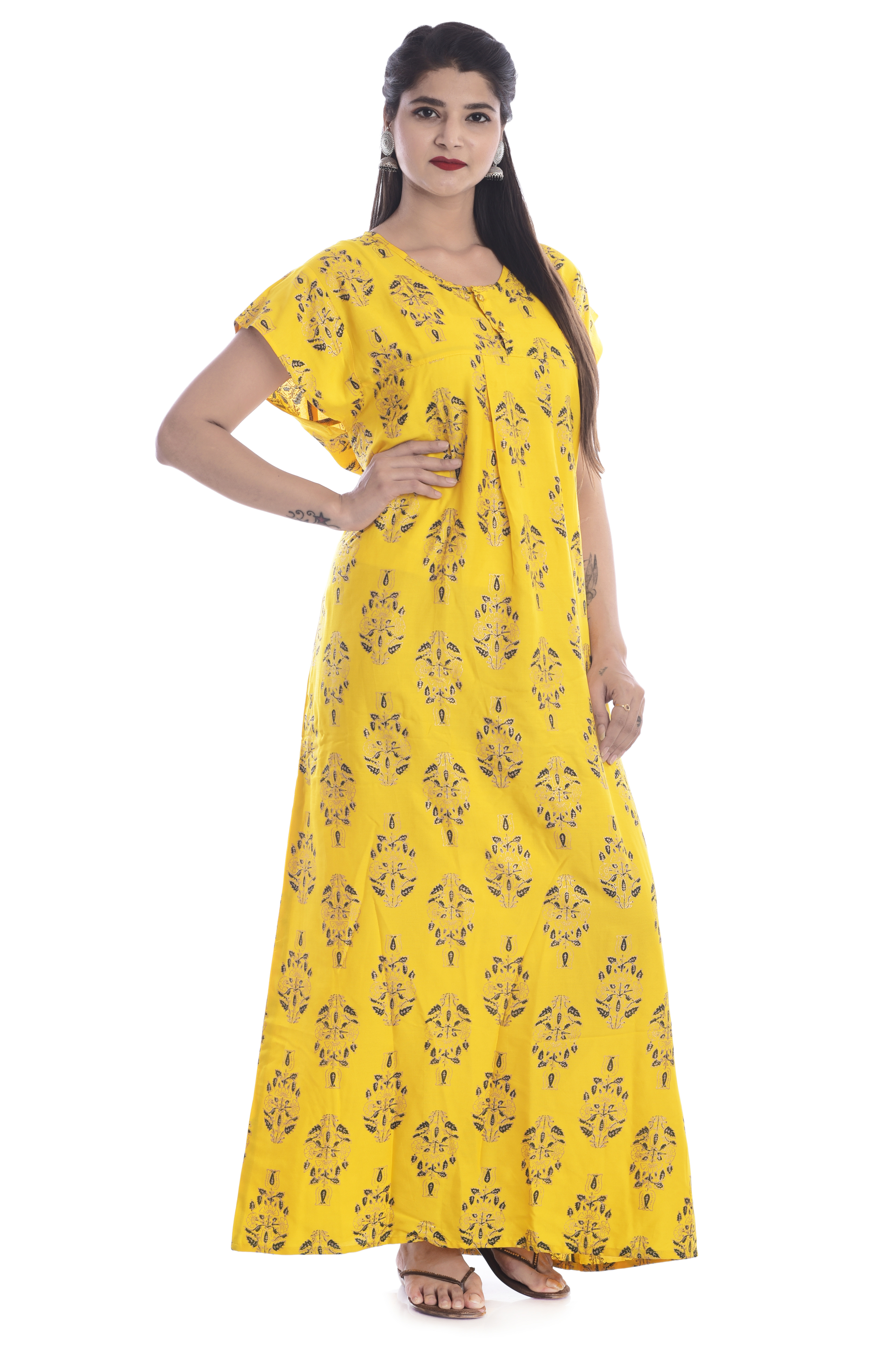 Yellow Ladies Nighty