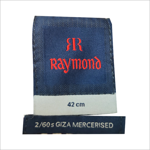Customized Woven Shirt Label - Multicolor Fabric | Custom Shapes, Various Thickness Options For Versatile Textile Industry Usage