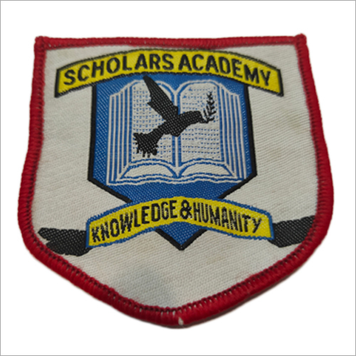 Multicolor Embroidered School Badges