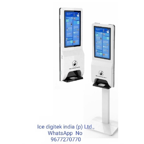 Automatic Touchless Hand Sanitizer Dispenser - 21.5" FHD IPS Screen, Waterproof Touch Display | 1000ml Capacity, Thermal Scanner Option, 24/7 Operation, Multi-purpose COVID Tool