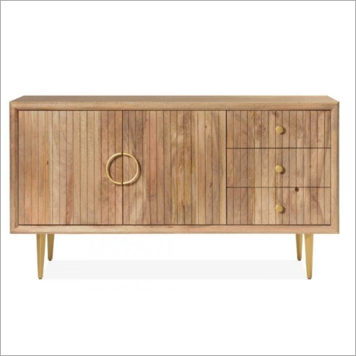 Mango Wood 2 Door 3 Drawer Slidboard