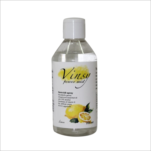 200 Ml Lemon Hand Flip Top Sanitizer