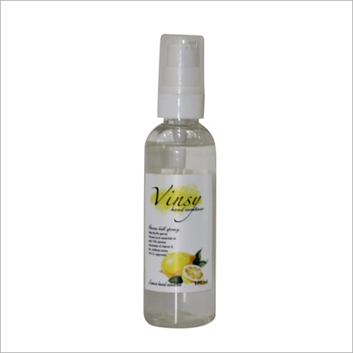 100 ML Lemon Hand Spray Sanitizer