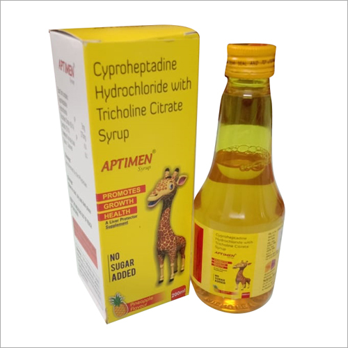 Cyproheptadine Hydrochloride With Tricholine Citrate Syrup