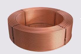 Level Wound Coils (L.w.c.) Ac Copper Pipe - Oxygen Free Copper, 1/4" To 5/8" Od, Yellow/light Orange, 1.21mm - 0.27mm Thickness, Ideal For Hvac Applications