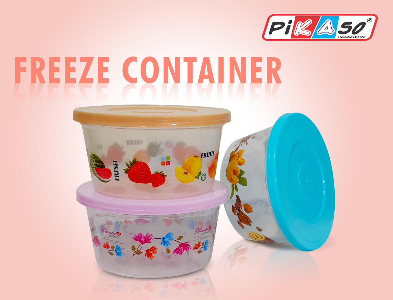 Freeze Container (Plane) - Capacity: 500 Milliliter (Ml)