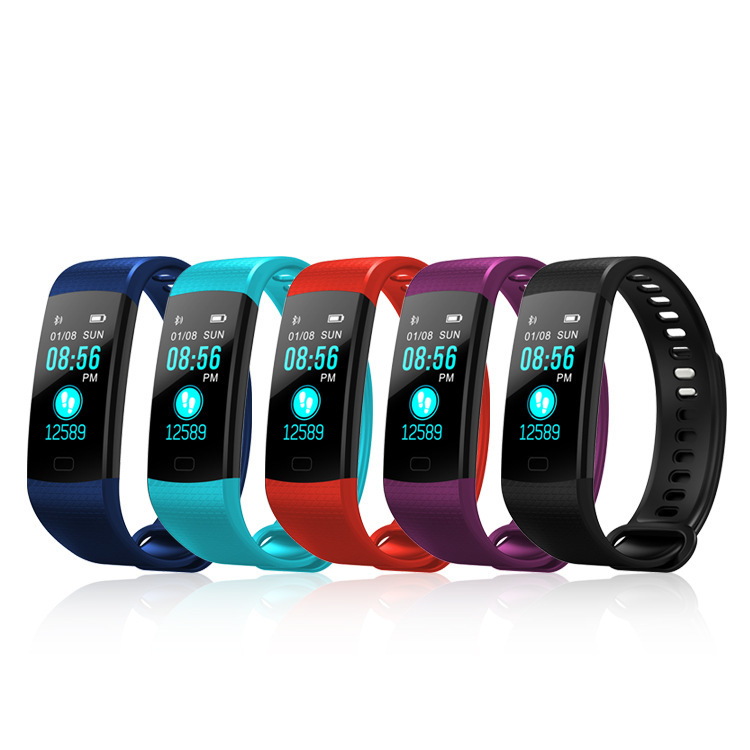 Y5 Fitness Tracker With Heart Rate Smart Watch Bracelet Step Counter Pedometer And Calorie Counter Android Ios