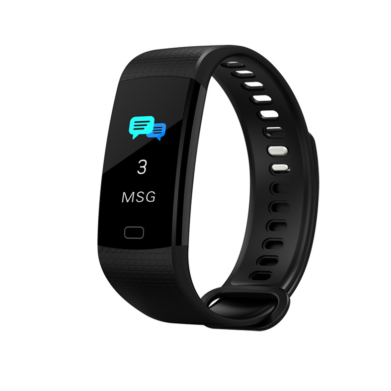 Y5 Fitness Tracker With Heart Rate Smart Watch Bracelet Step Counter Pedometer And Calorie Counter Android Ios