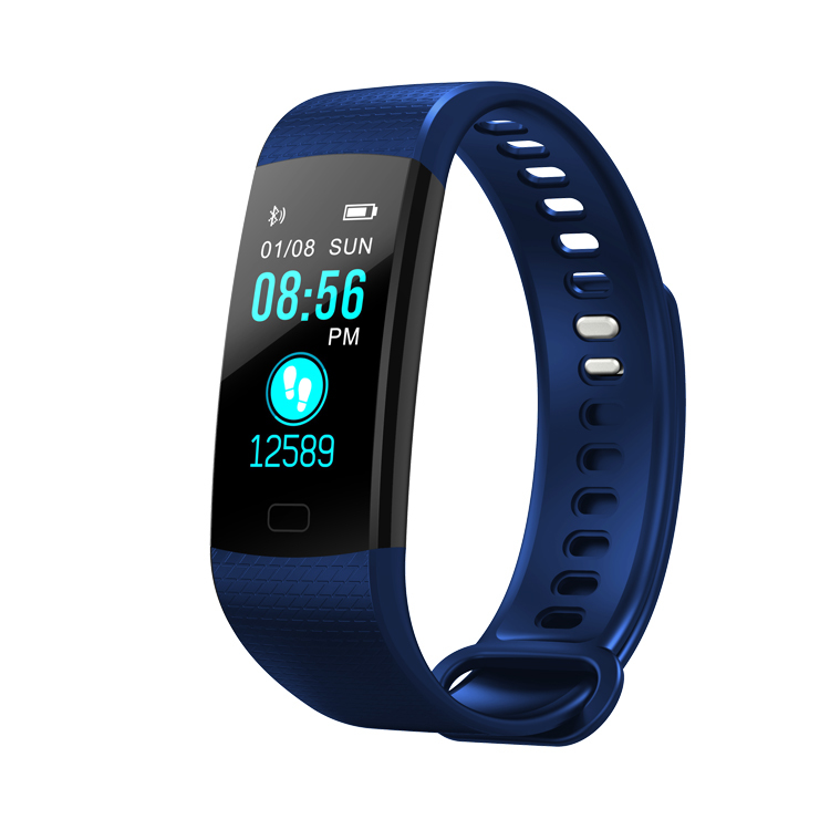 Y5 Fitness Tracker With Heart Rate Smart Watch Bracelet Step Counter Pedometer And Calorie Counter Android Ios